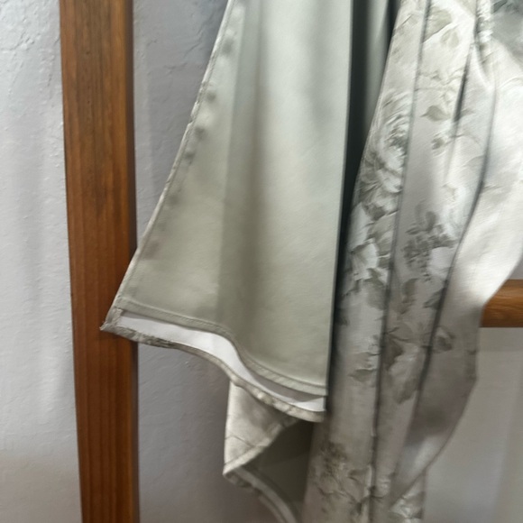 V. Chapman June Strapless Dress in Tapestry Green Floral 8 - Picture 7 of 7